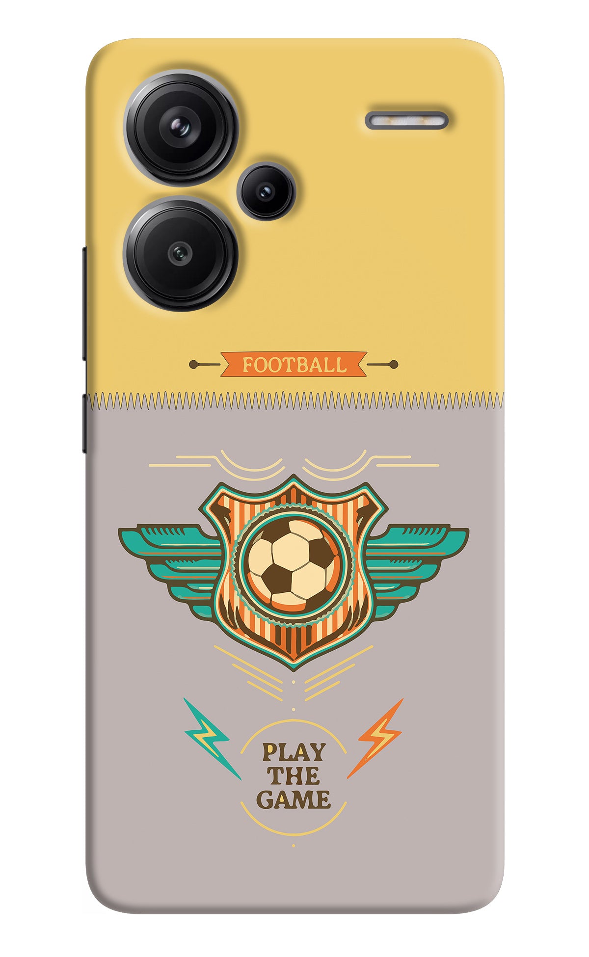 Football Redmi Note 13 Pro+ 5G Back Cover