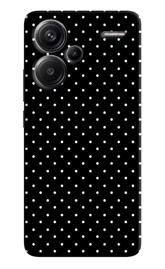 White Dots Redmi Note 13 Pro+ 5G Hard Case Back Cover by Casekaro