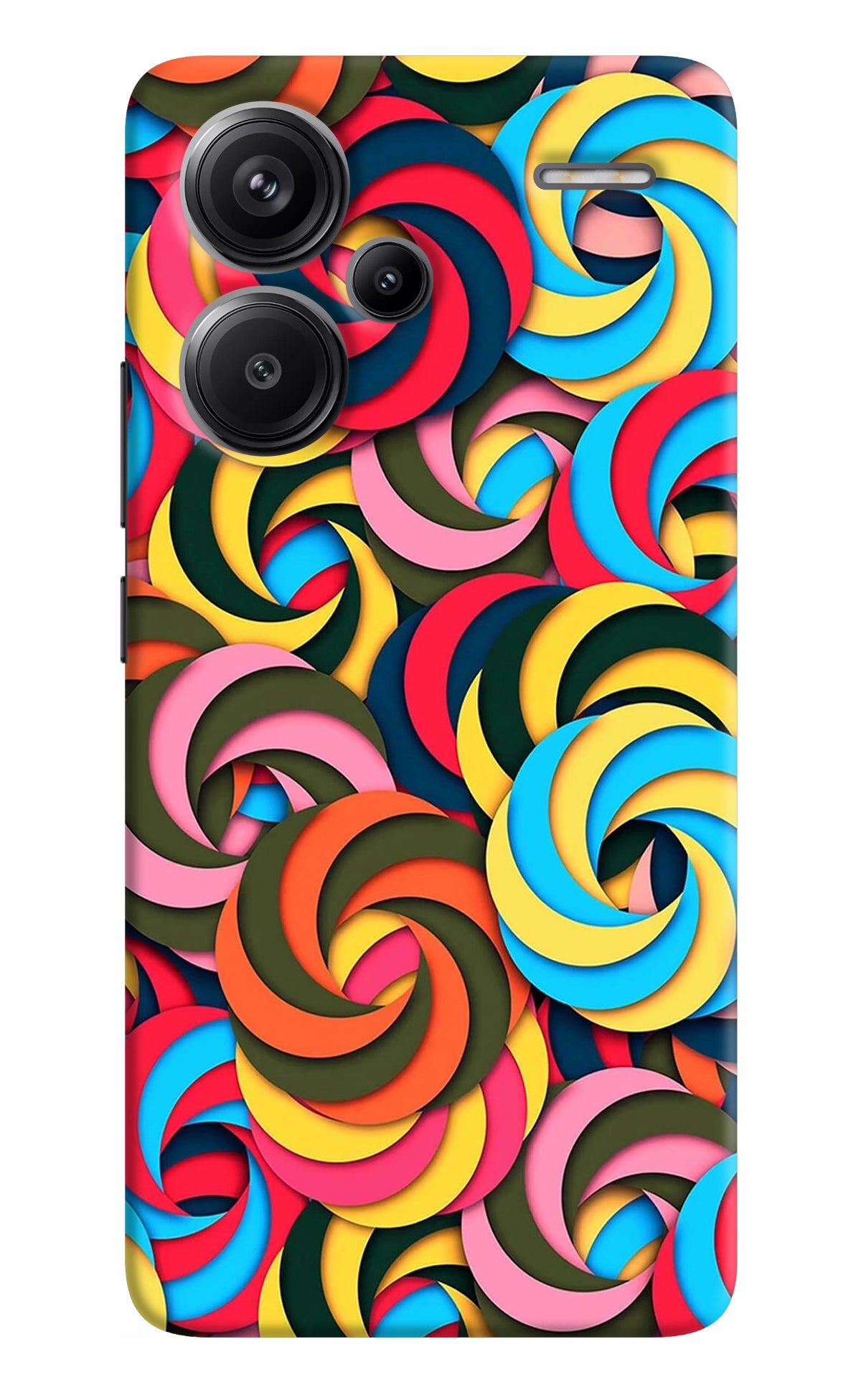 Spiral Pattern Redmi Note 13 Pro+ 5G Back Cover