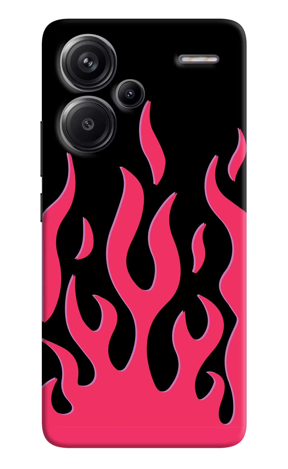 Fire Flames Redmi Note 13 Pro+ 5G Hard Case Back Cover by Casekaro
