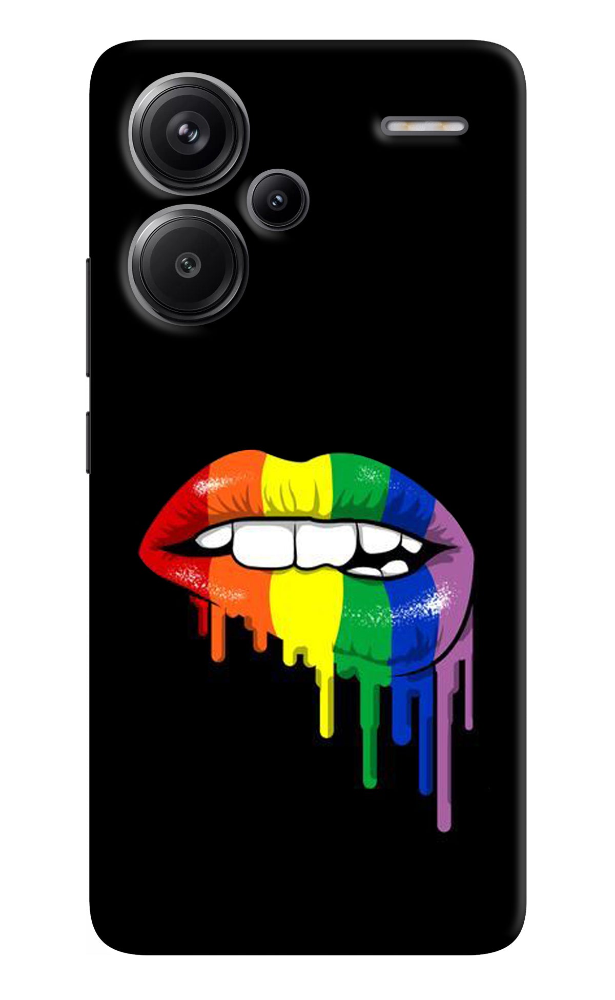 Lips Biting Redmi Note 13 Pro+ 5G Back Cover