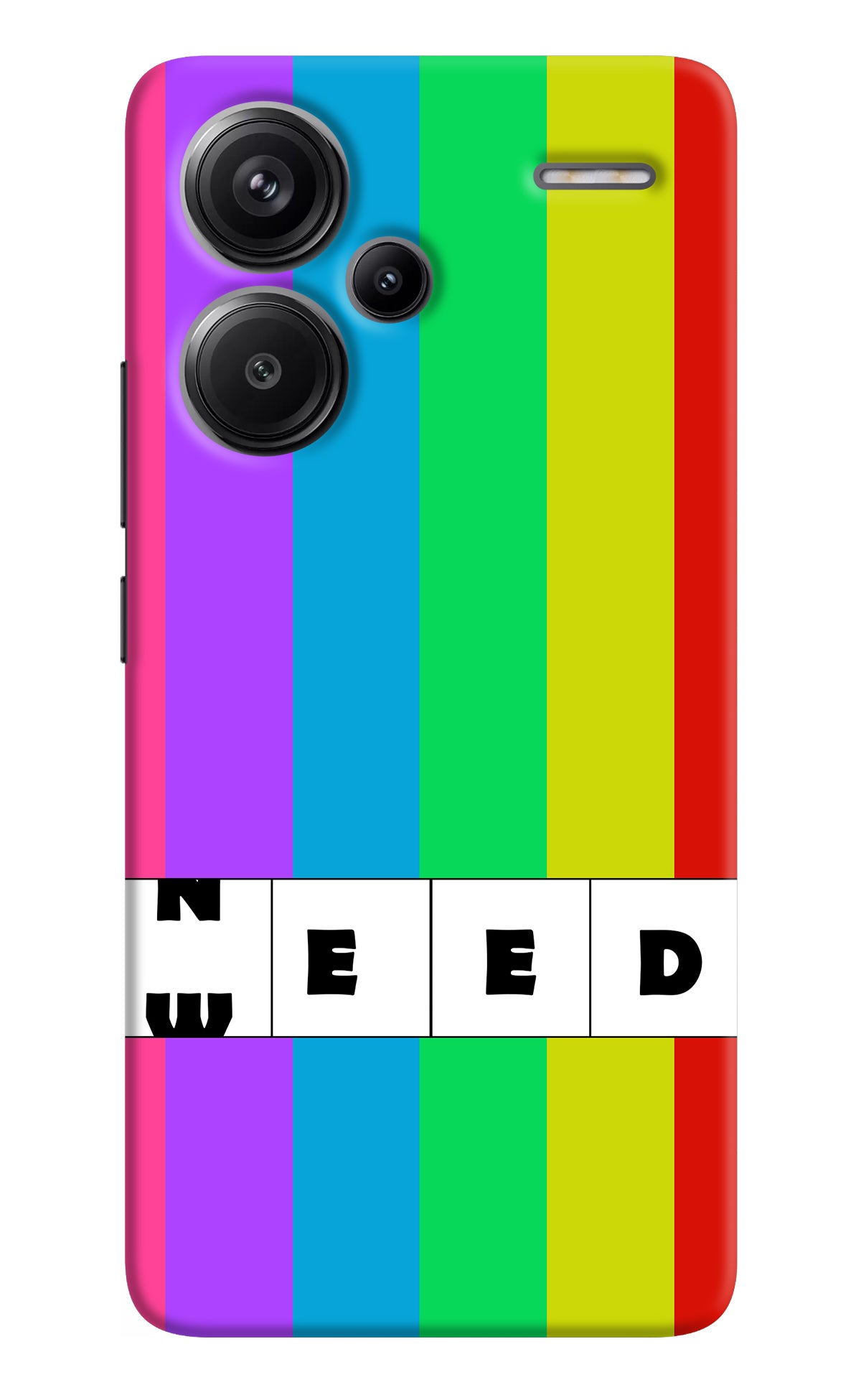 Need Weed Redmi Note 13 Pro+ 5G Back Cover