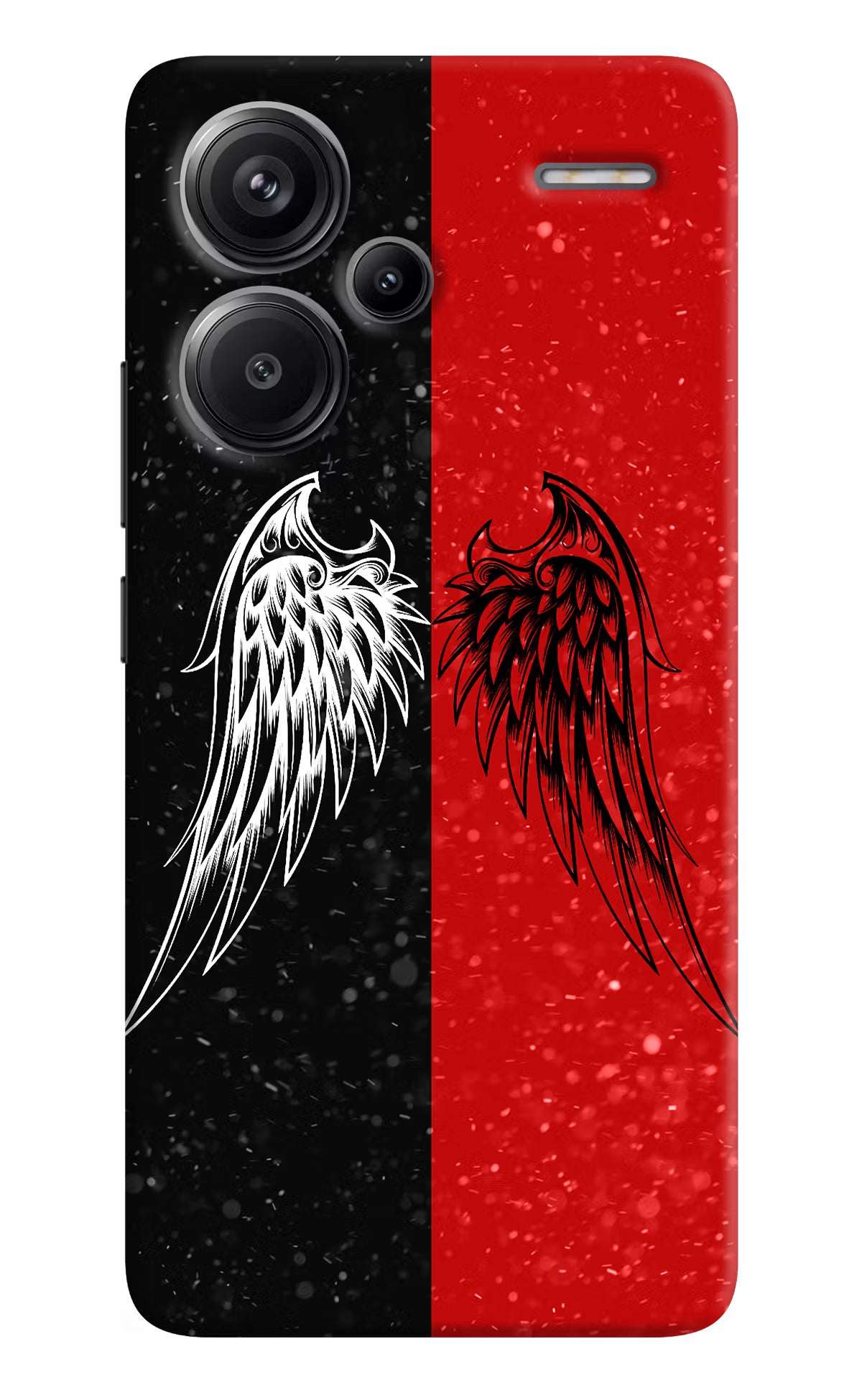 Wings Redmi Note 13 Pro+ 5G Hard Case Back Cover by Casekaro