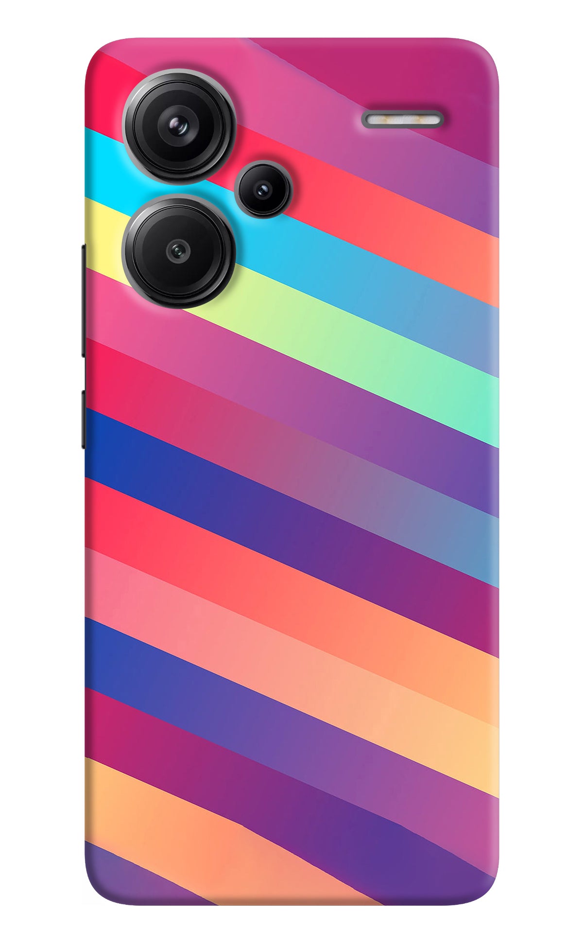 Stripes color Redmi Note 13 Pro+ 5G Back Cover