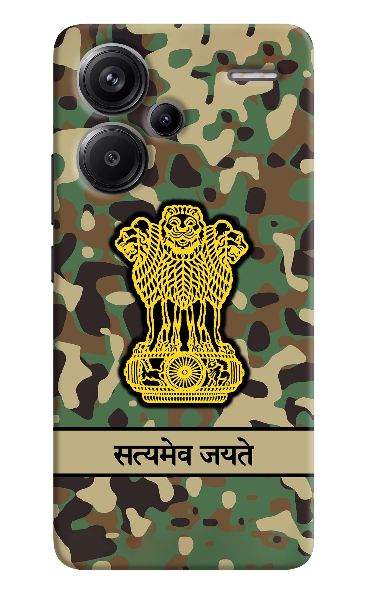 Satyamev Jayate Army Redmi Note 13 Pro+ 5G Back Cover