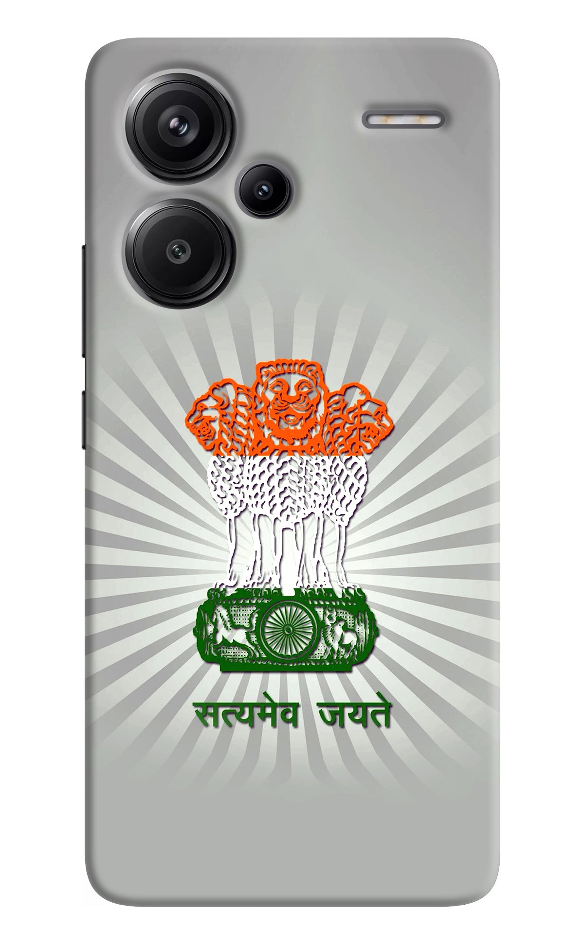 Satyamev Jayate Art Redmi Note 13 Pro+ 5G Back Cover