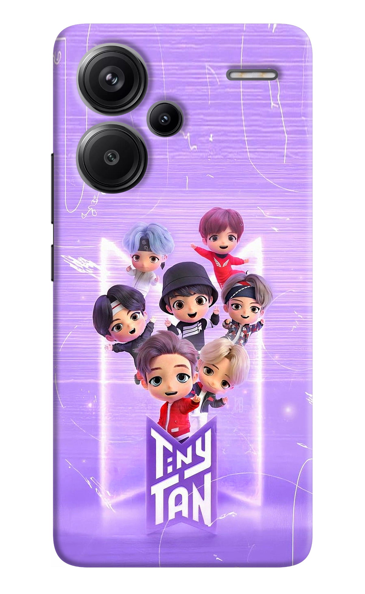 BTS Tiny Tan Redmi Note 13 Pro+ 5G Back Cover