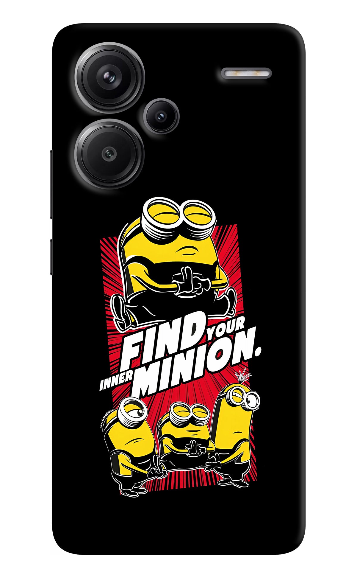 Find your inner Minion Redmi Note 13 Pro+ 5G Back Cover