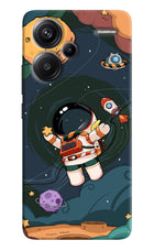 Cartoon Astronaut Redmi Note 13 Pro+ 5G Hard Case Back Cover by Casekaro