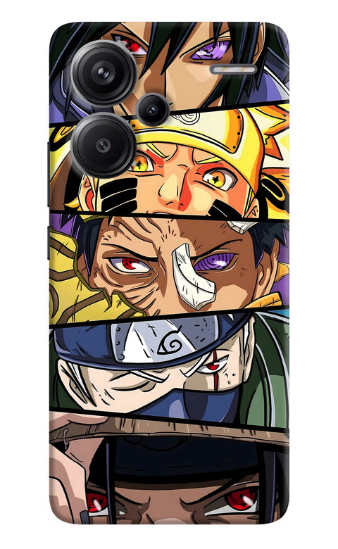 Naruto Character Redmi Note 13 Pro+ 5G Back Cover