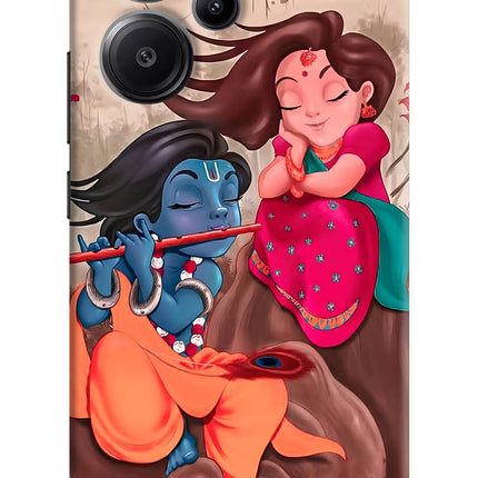 Radhe Krishna Redmi Note 13 Pro+ 5G Hard Case Back Cover by Casekaro
