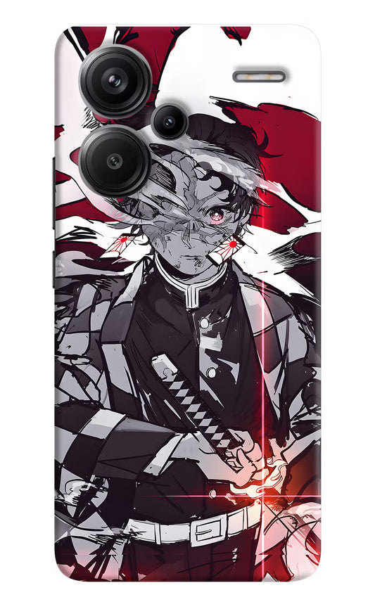 Demon Slayer Redmi Note 13 Pro+ 5G Hard Case Back Cover by Casekaro