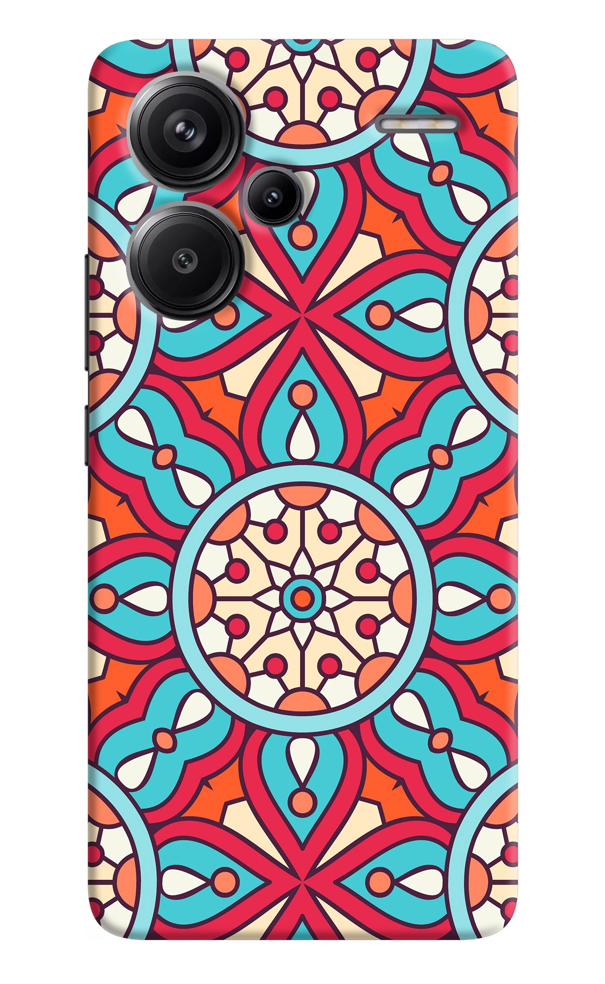 Mandala Geometric Redmi Note 13 Pro+ 5G Back Cover