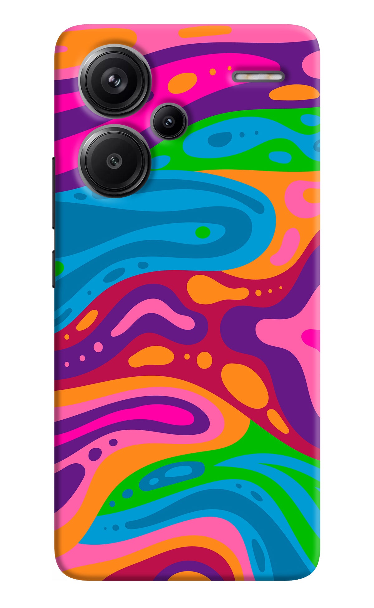 Trippy Pattern Redmi Note 13 Pro+ 5G Back Cover