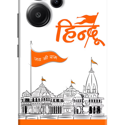 Jai Shree Ram Hindu Redmi Note 13 Pro+ 5G Hard Case Back Cover by Casekaro
