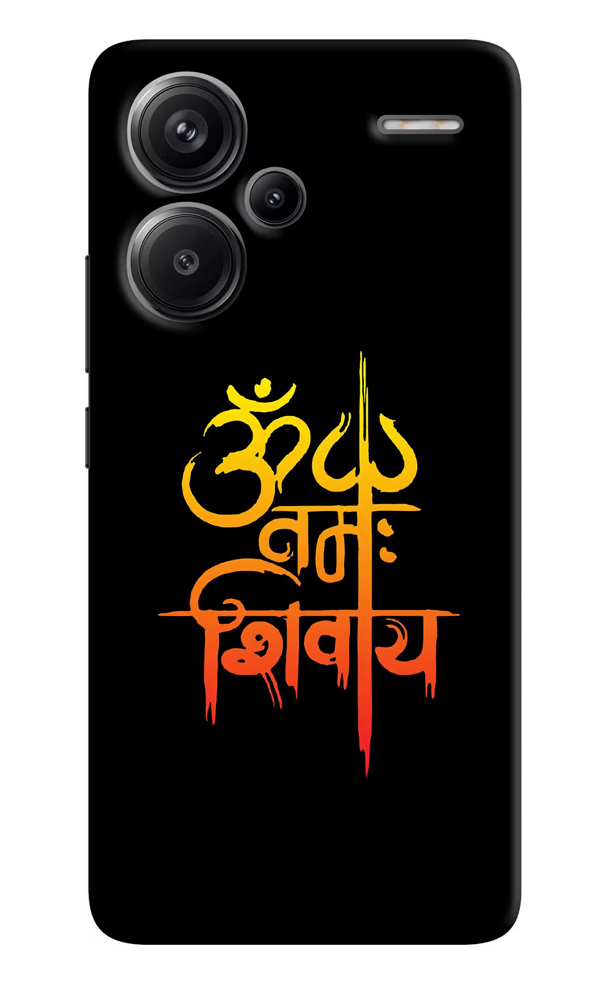 Om Namah Shivay Redmi Note 13 Pro+ 5G Hard Case Back Cover by Casekaro