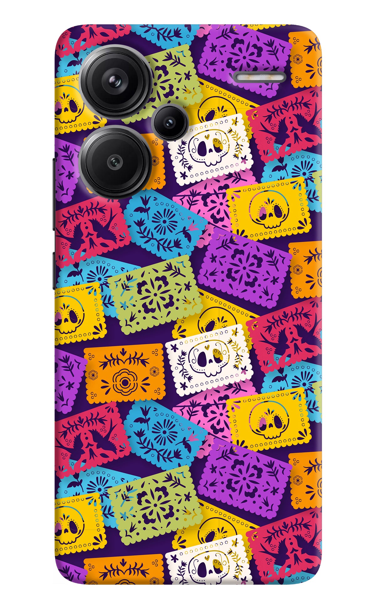 Mexican Pattern Redmi Note 13 Pro+ 5G Back Cover