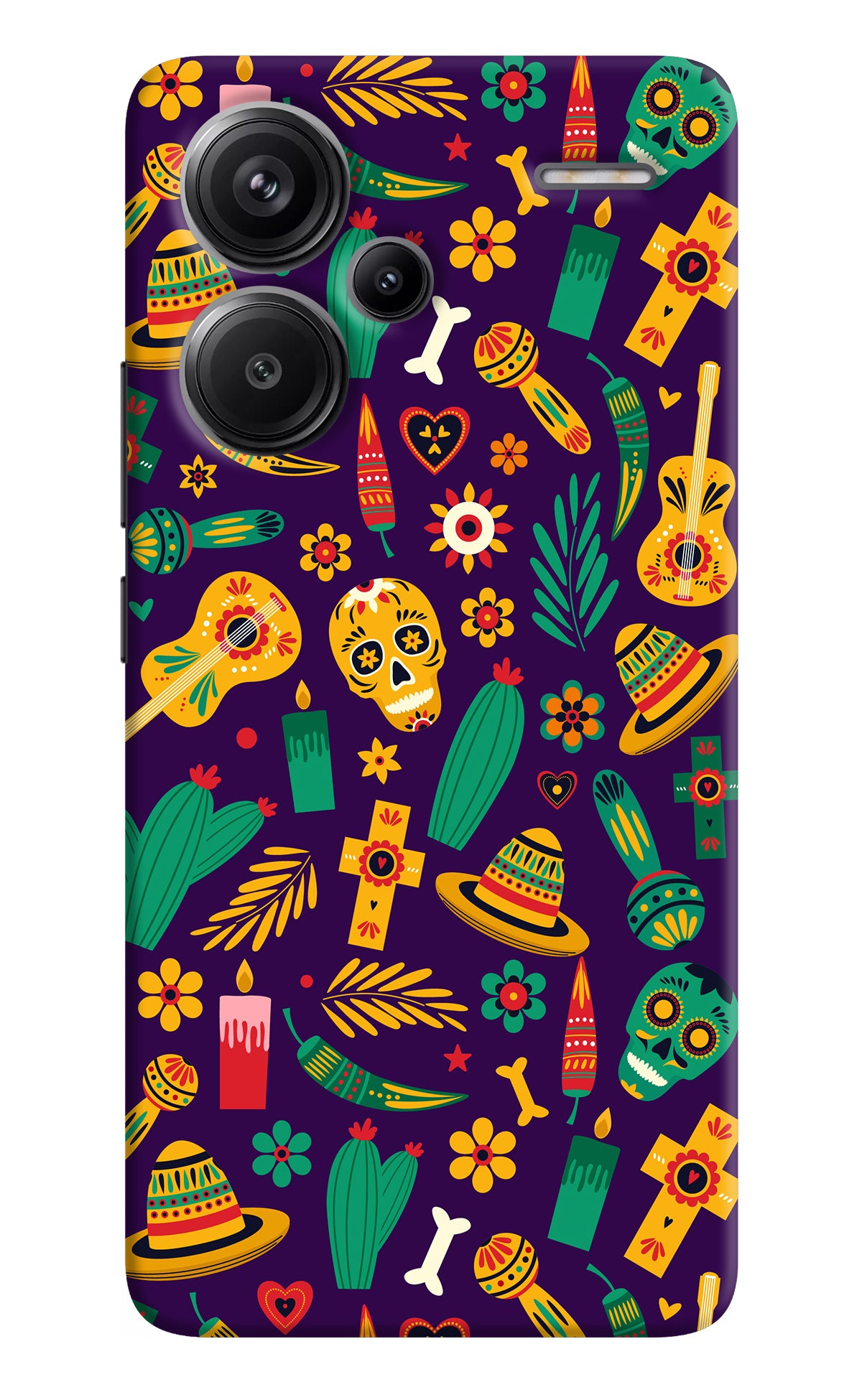 Mexican Artwork Redmi Note 13 Pro+ 5G Back Cover