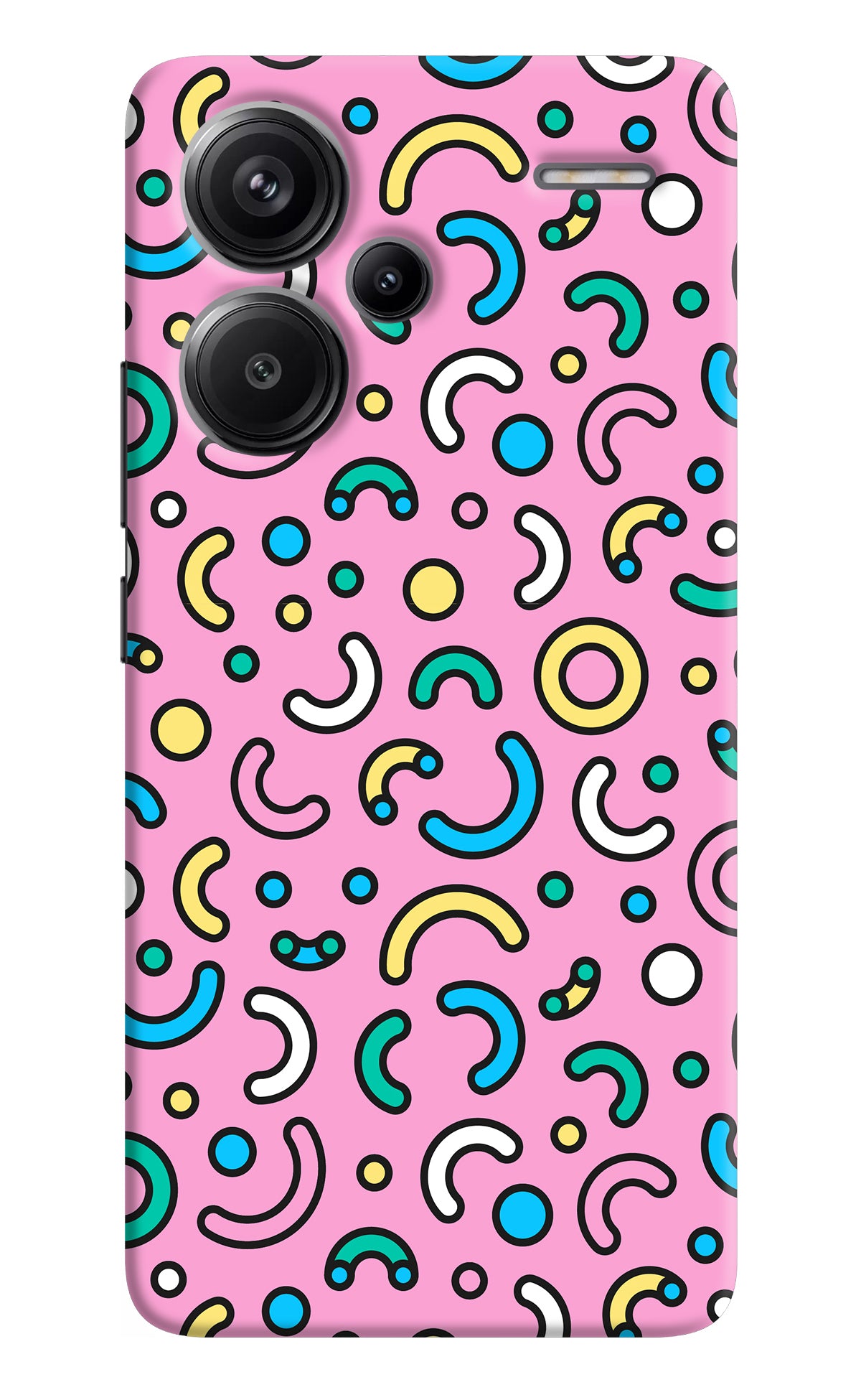 Memphis Design Redmi Note 13 Pro+ 5G Back Cover