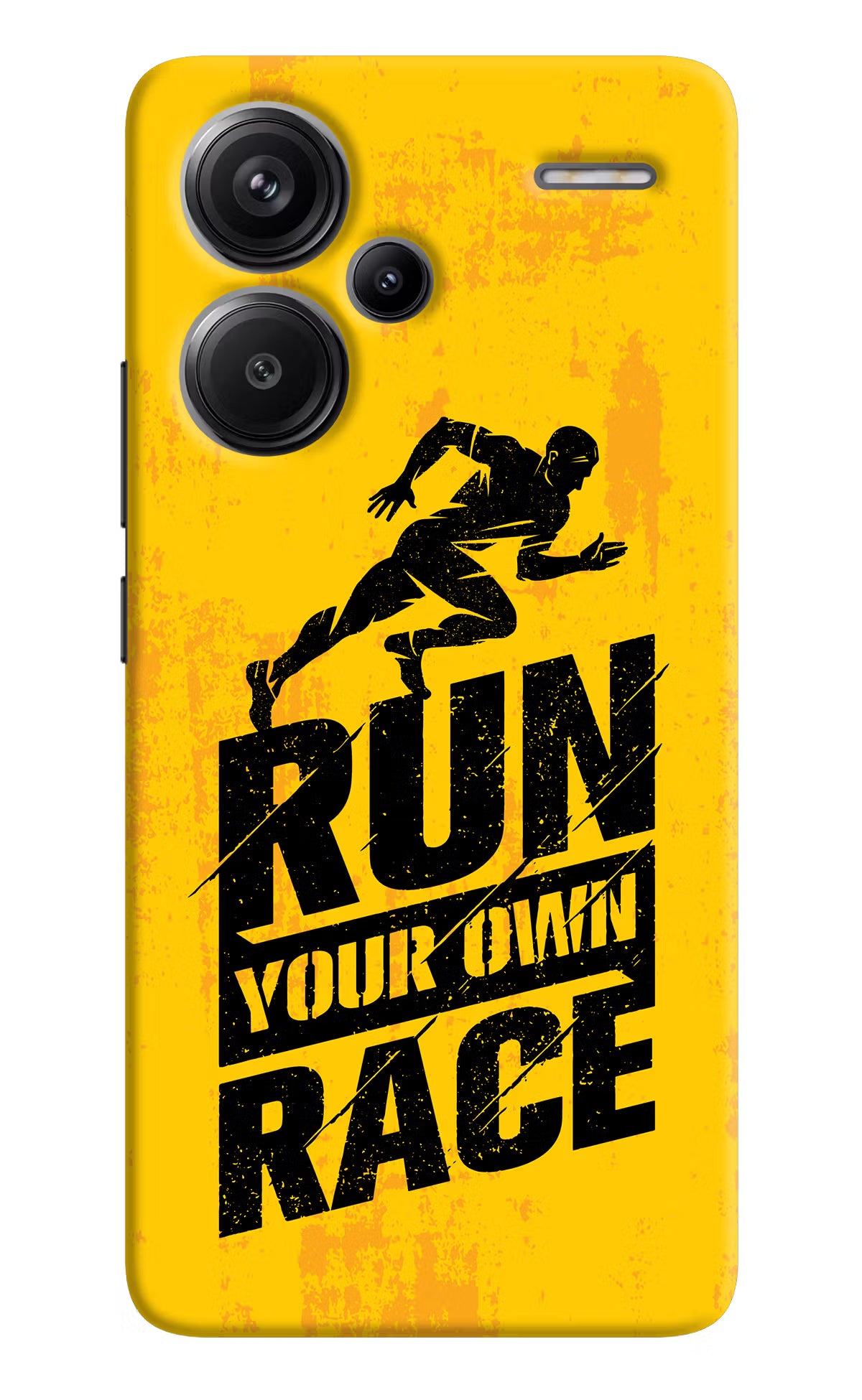 Run Your Own Race Redmi Note 13 Pro+ 5G Hard Case Back Cover by Casekaro