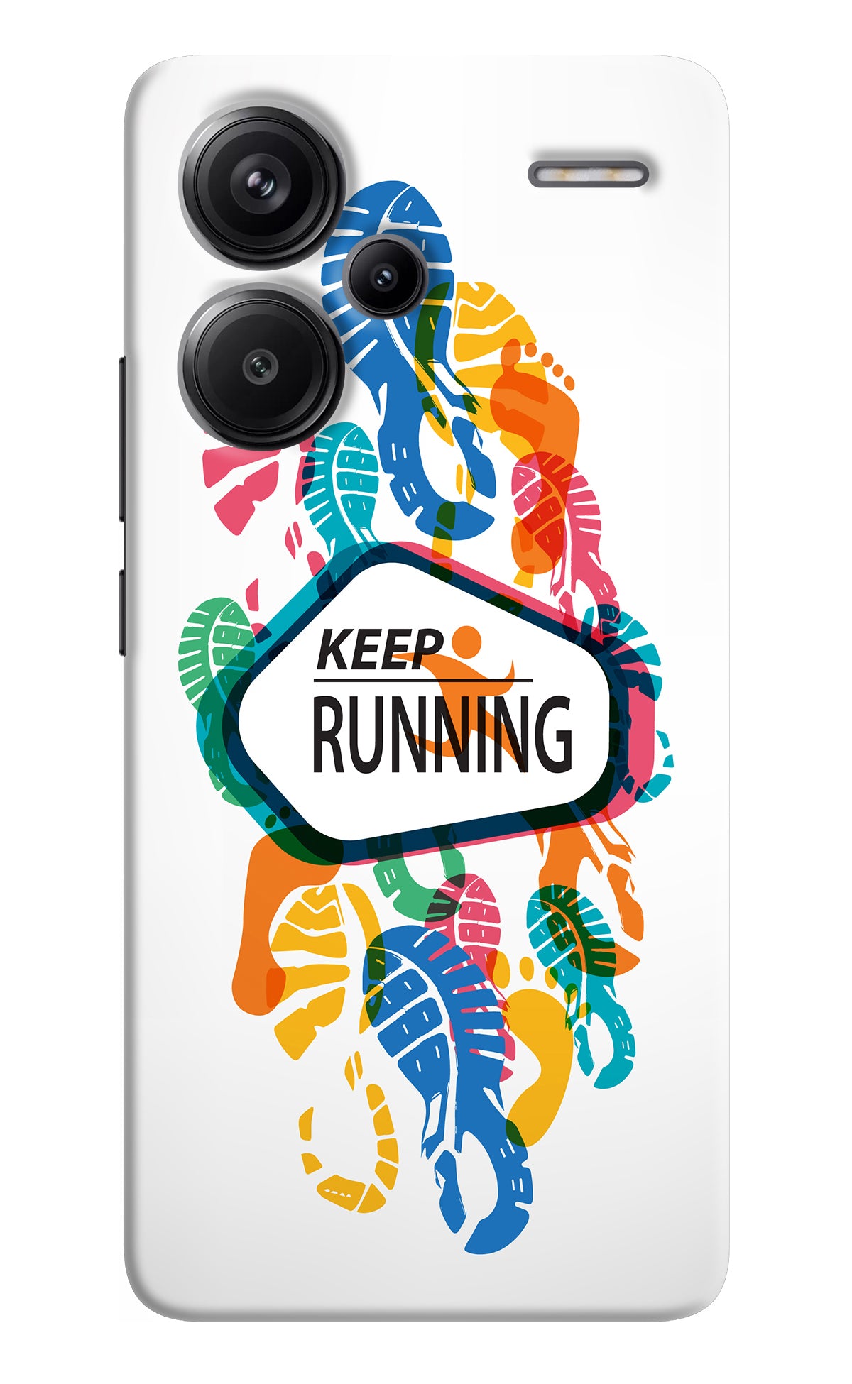 Keep Running Redmi Note 13 Pro+ 5G Back Cover