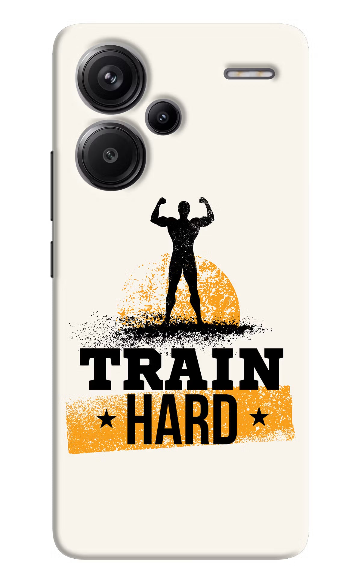 Train Hard Redmi Note 13 Pro+ 5G Hard Case Back Cover by Casekaro
