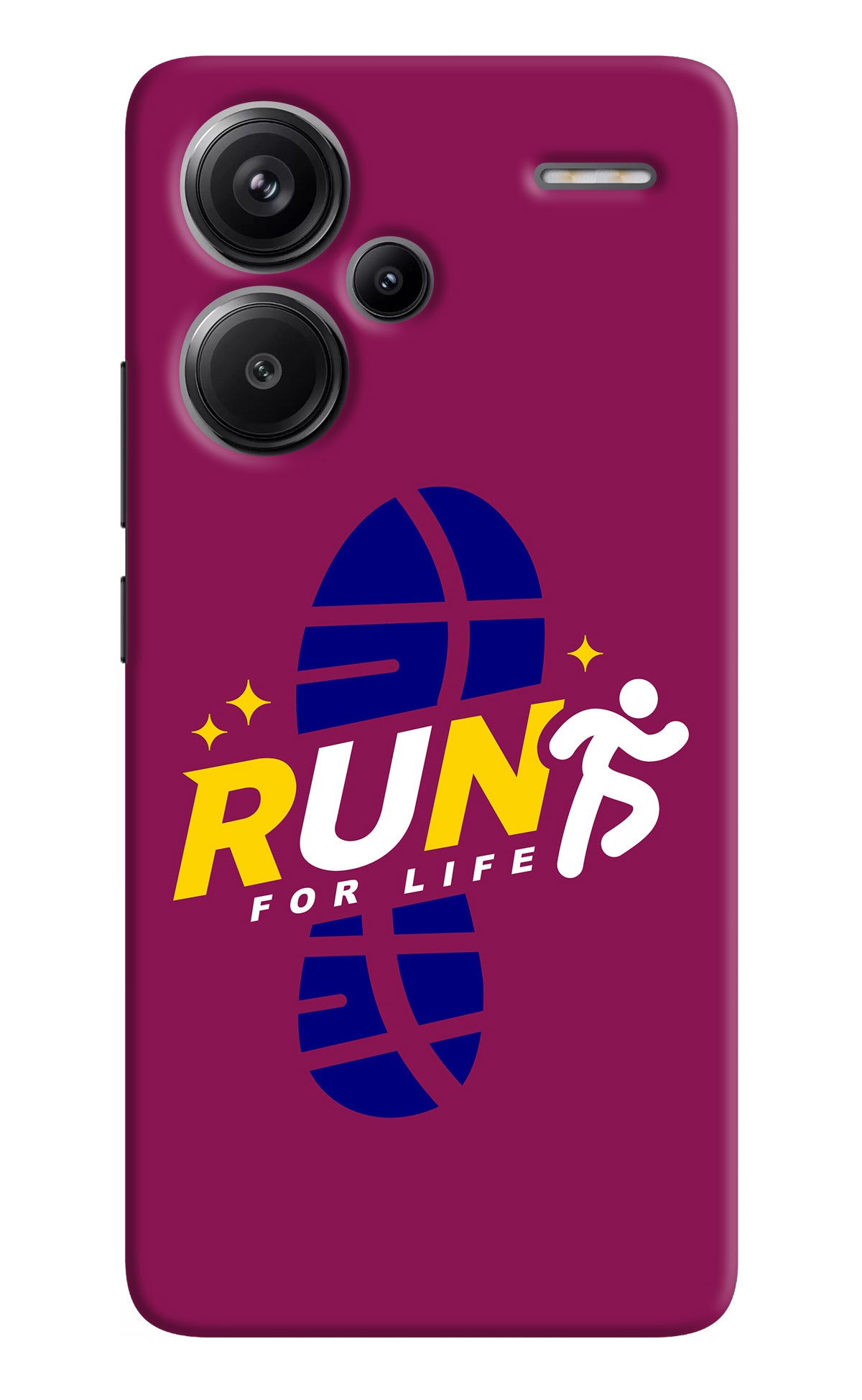 Run for Life Redmi Note 13 Pro+ 5G Back Cover