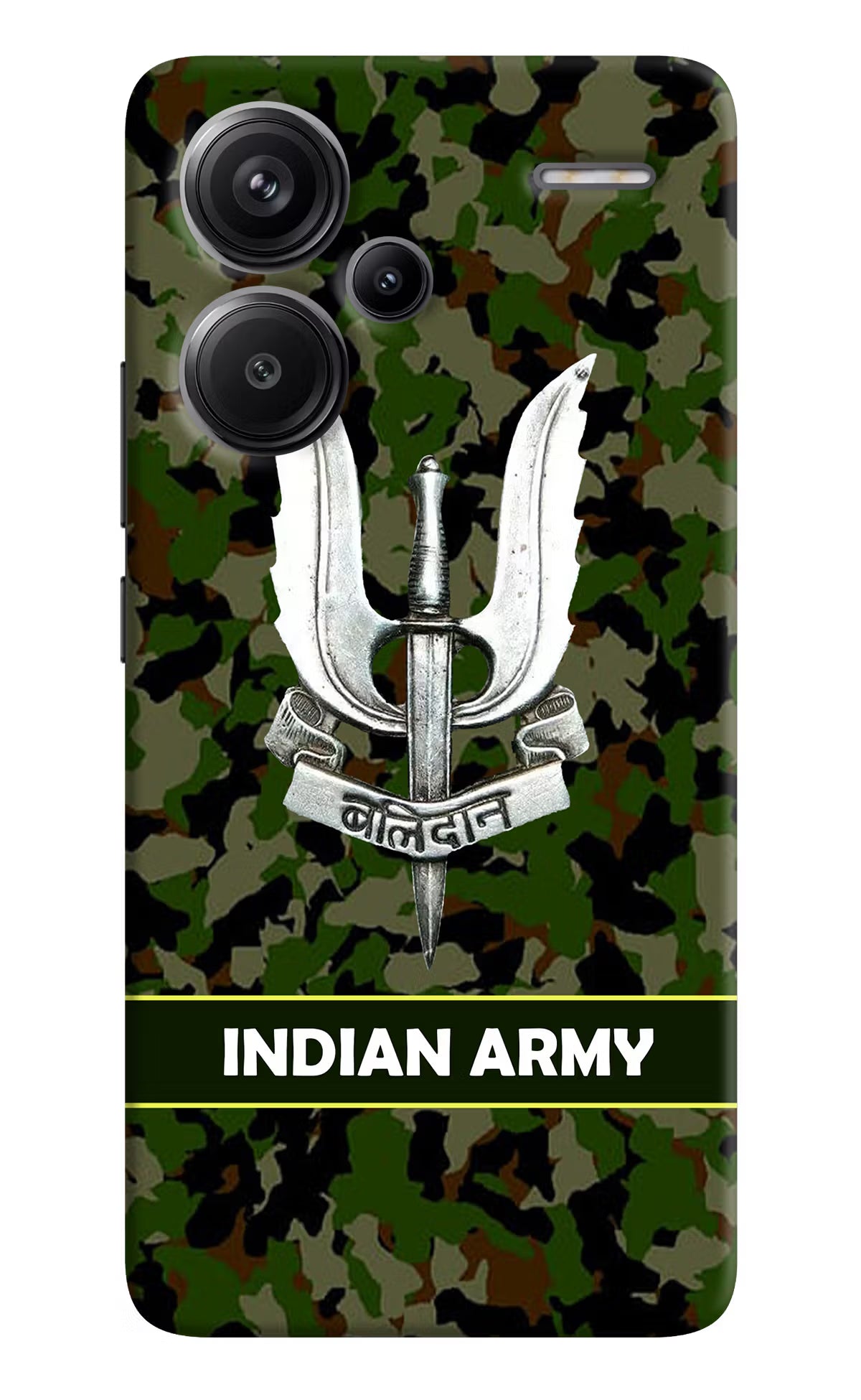 Balidan Indian Logo Redmi Note 13 Pro+ 5G Hard Case Back Cover by Casekaro