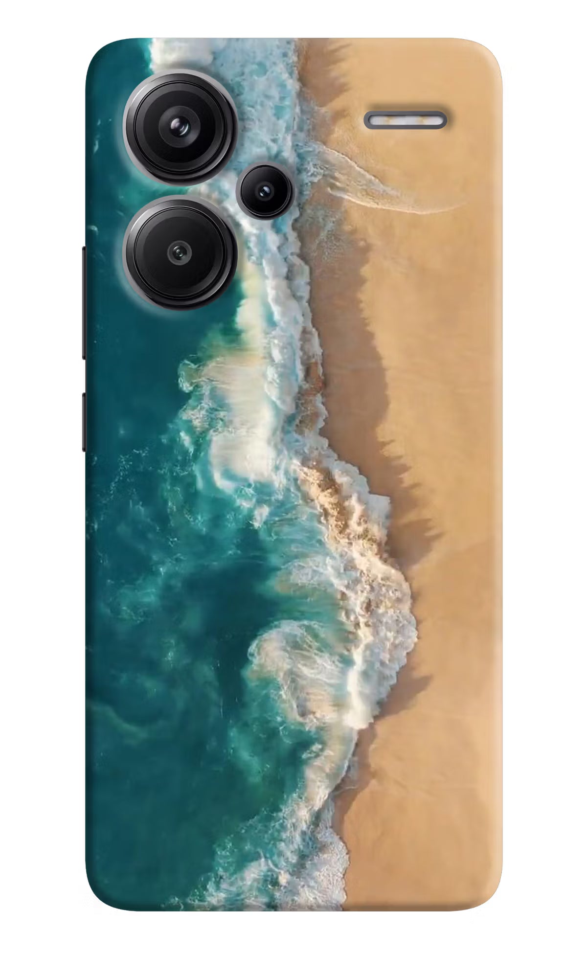 Ocean Beach Redmi Note 13 Pro+ 5G Hard Case Back Cover by Casekaro