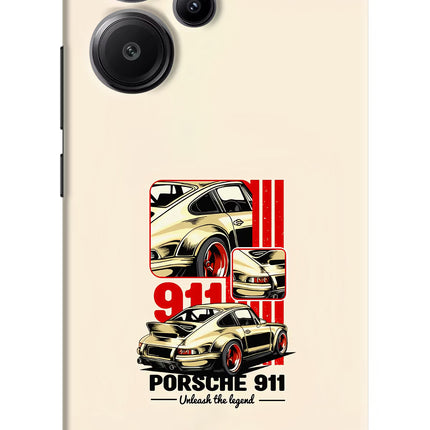 Classic Porsche 911 Redmi Note 13 Pro+ 5G Hard Case Back Cover by Casekaro