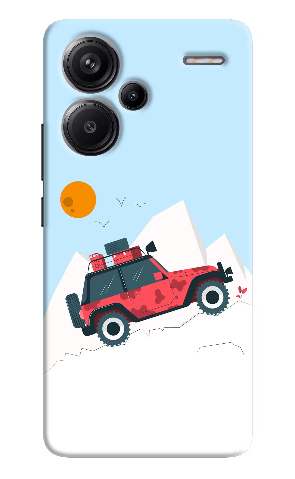 Mountain Trail Beast Redmi Note 13 Pro+ 5G Hard Case Back Cover by Casekaro