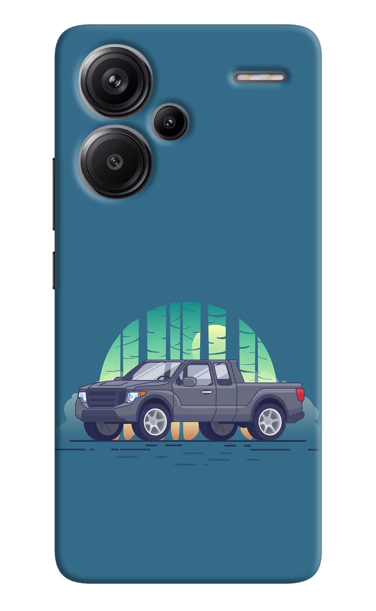 Retro Garage Vibe Redmi Note 13 Pro+ 5G Hard Case Back Cover by Casekaro