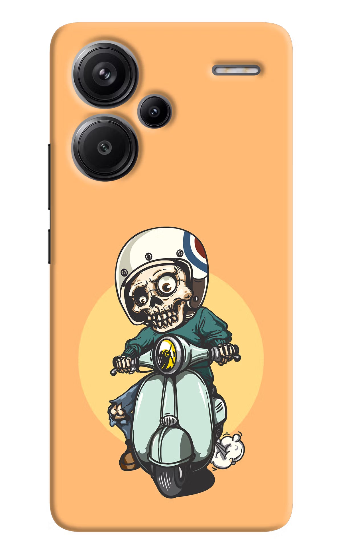 Undead Biker Redmi Note 13 Pro+ 5G Hard Case Back Cover by Casekaro