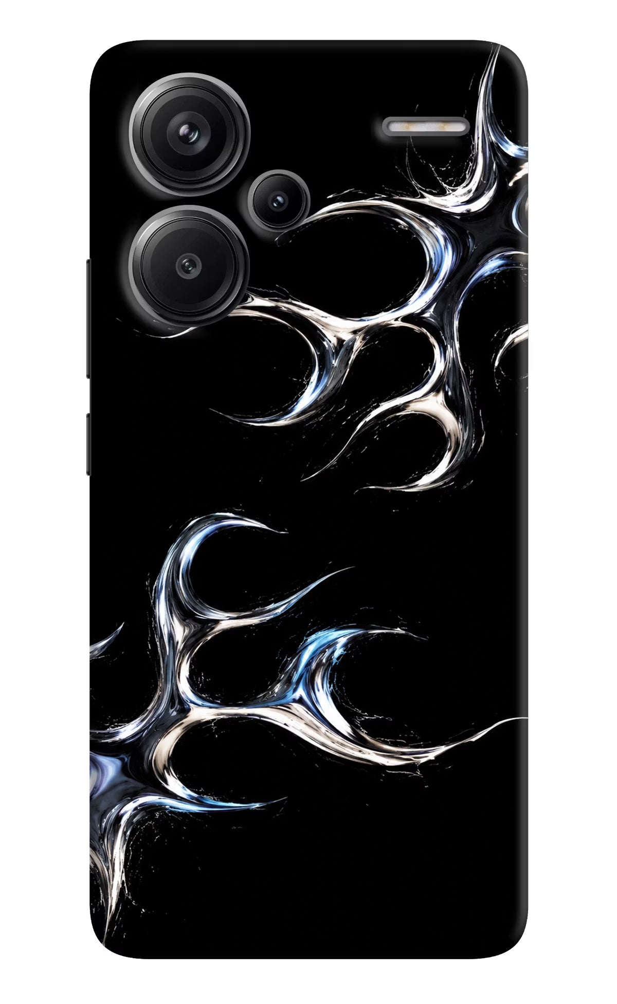 Chrome Tribal Redmi Note 13 Pro+ 5G Hard Case Back Cover by Casekaro
