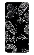 Twin Dragons Redmi Note 13 Pro+ 5G Hard Case Back Cover by Casekaro