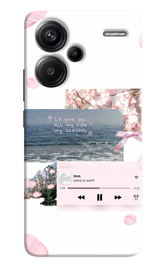 Wave to earth Redmi Note 13 Pro+ 5G Back Cover