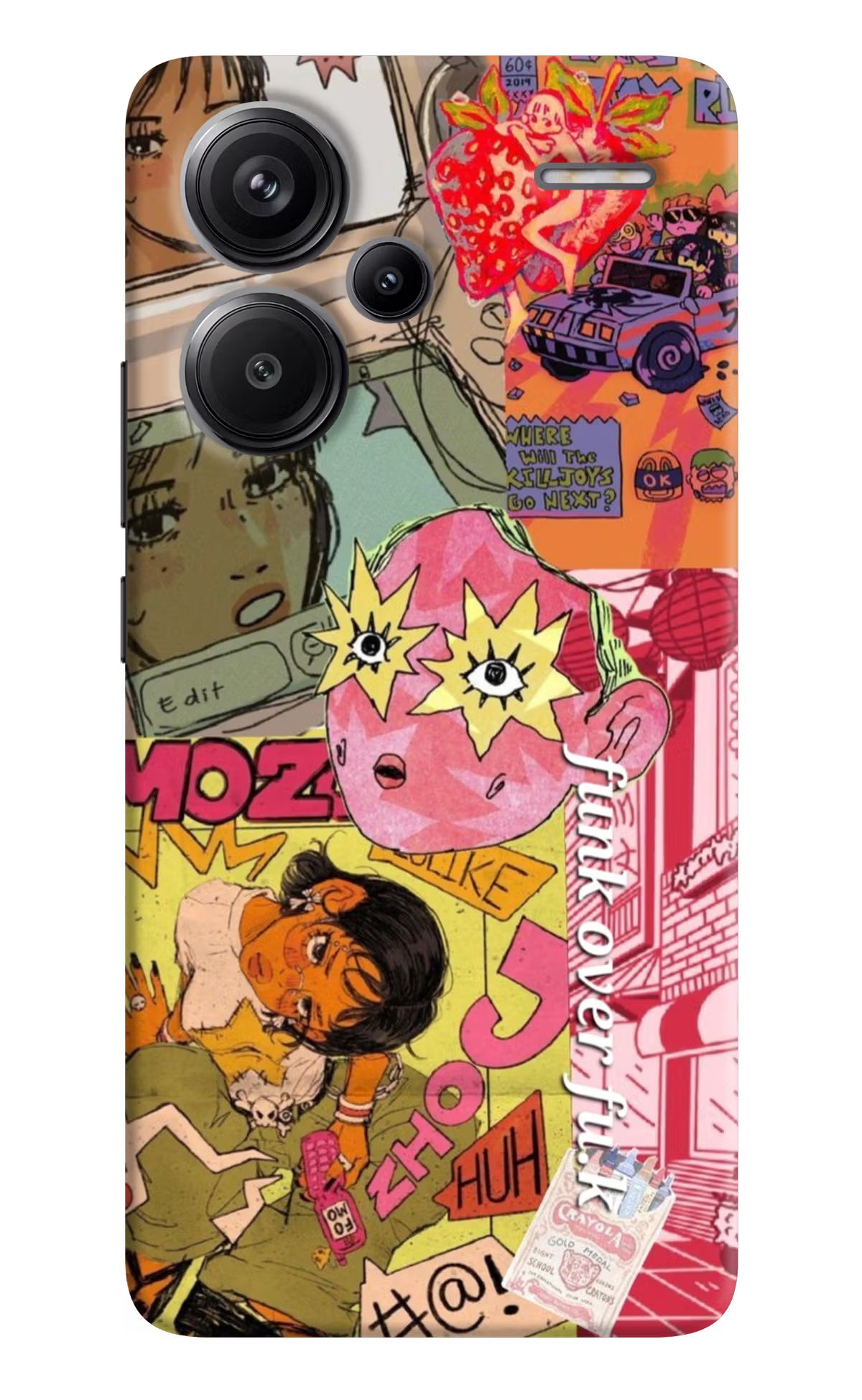 Funkover Redmi Note 13 Pro+ 5G Back Cover