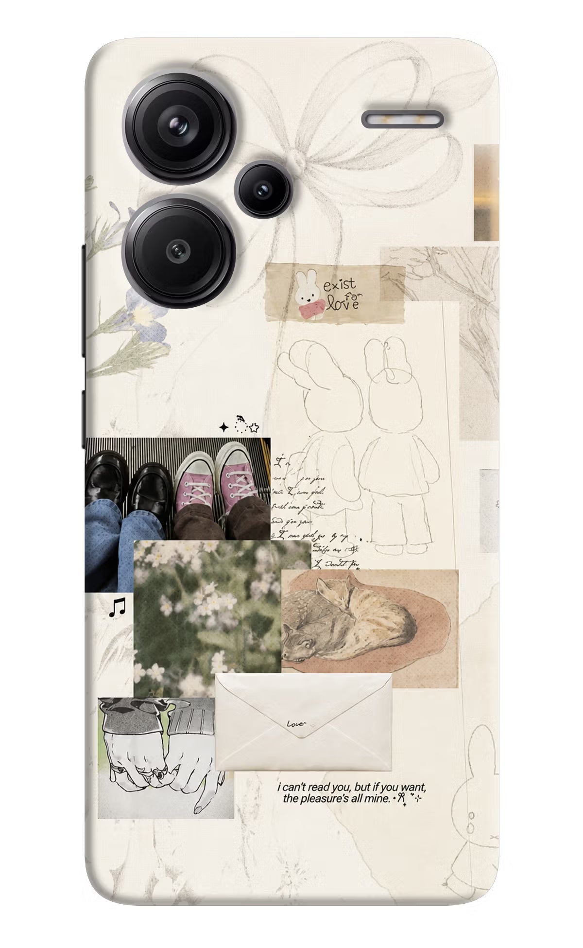 Soft Aesthetic Redmi Note 13 Pro+ 5G Back Cover