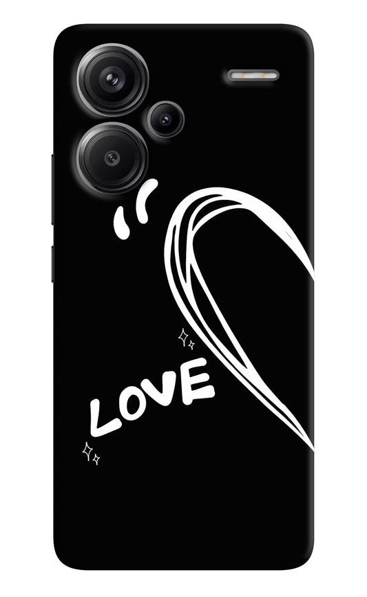 Love Line Redmi Note 13 Pro+ 5G Hard Case Back Cover by Casekaro