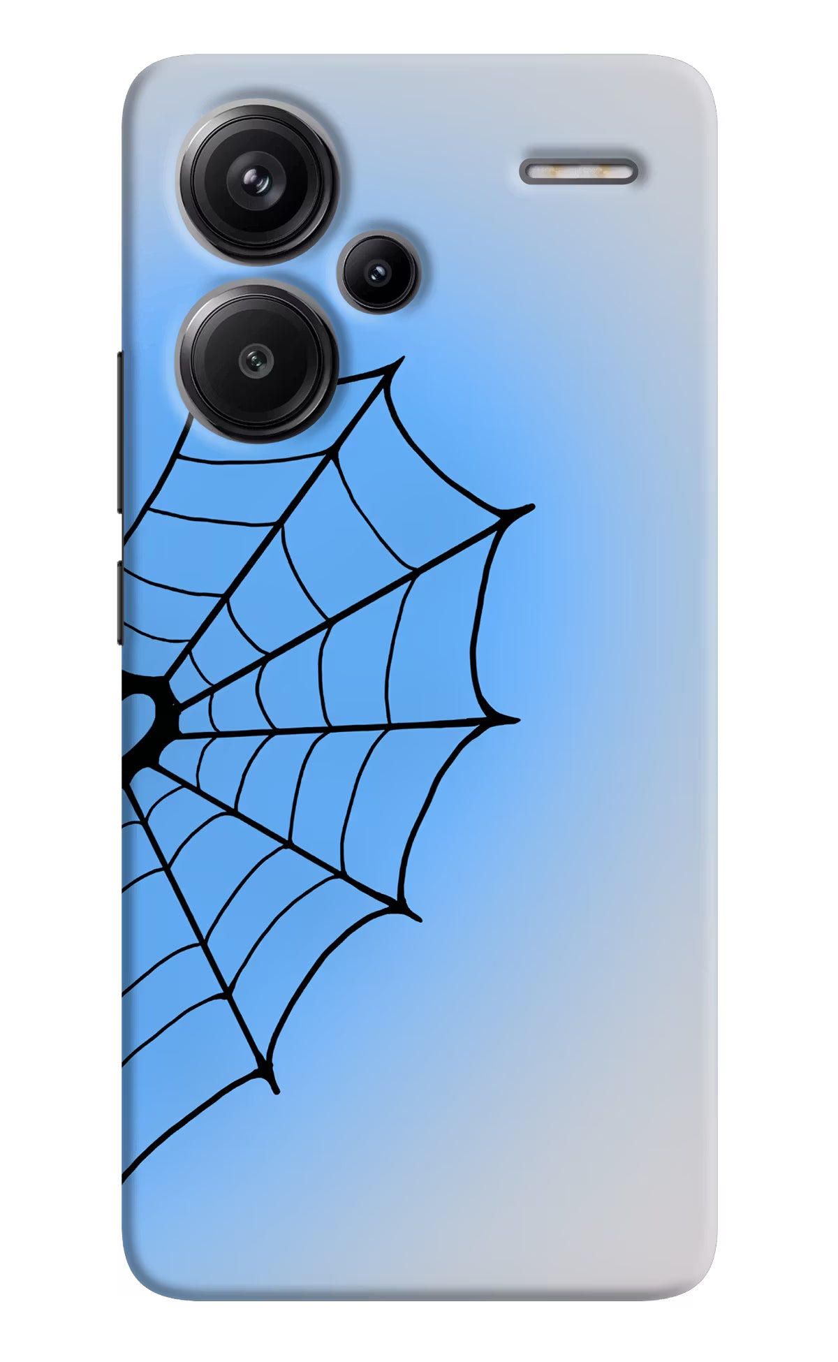 Blue Web Redmi Note 13 Pro+ 5G Back Cover