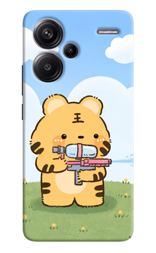 Tiger Treat Redmi Note 13 Pro+ 5G Hard Case Back Cover by Casekaro