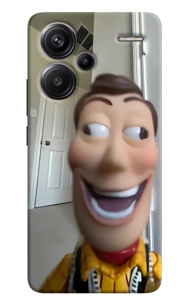 Side Eye Woody Redmi Note 13 Pro+ 5G Hard Case Back Cover by Casekaro