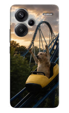 Rollercoaster Dog Redmi Note 13 Pro+ 5G Hard Case Back Cover by Casekaro