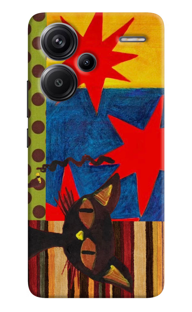 Pop Cat Redmi Note 13 Pro+ 5G Hard Case Back Cover by Casekaro