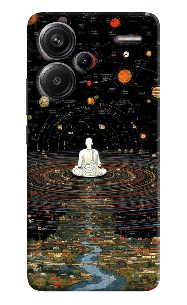 Space Monk Redmi Note 13 Pro+ 5G Hard Case Back Cover by Casekaro