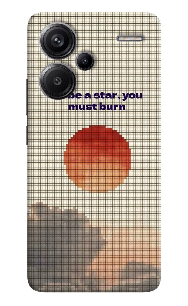 Pixel Sun Redmi Note 13 Pro+ 5G Hard Case Back Cover by Casekaro