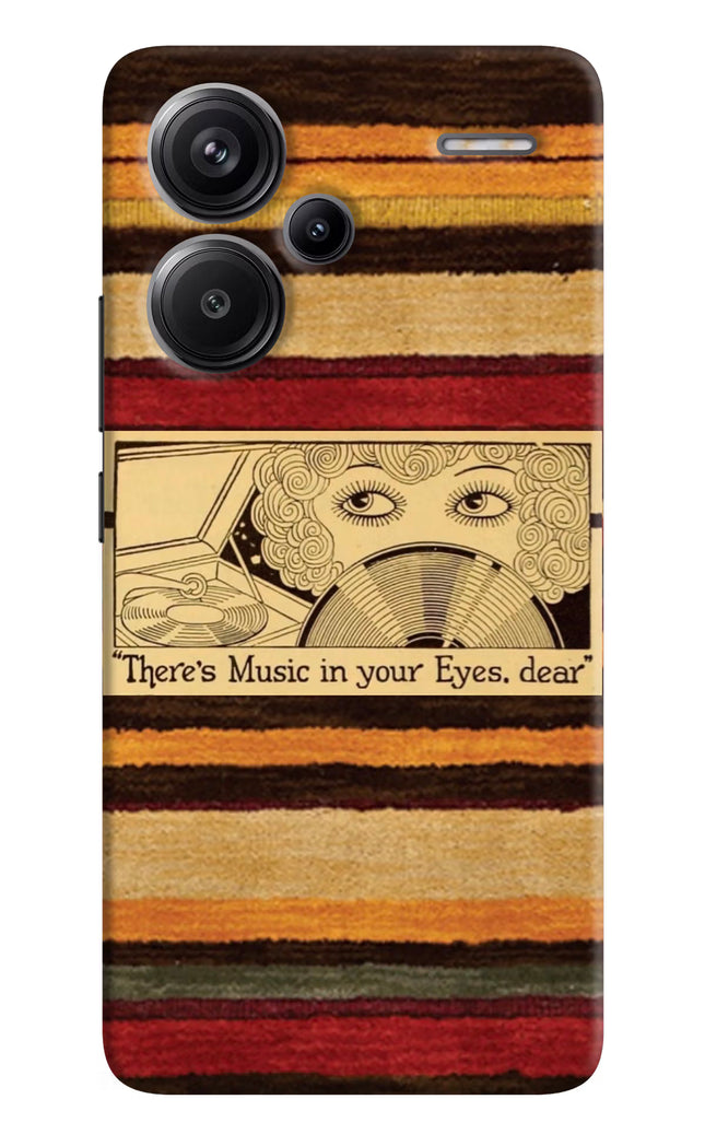 Vinyl Stripes Redmi Note 13 Pro+ 5G Hard Case Back Cover by Casekaro