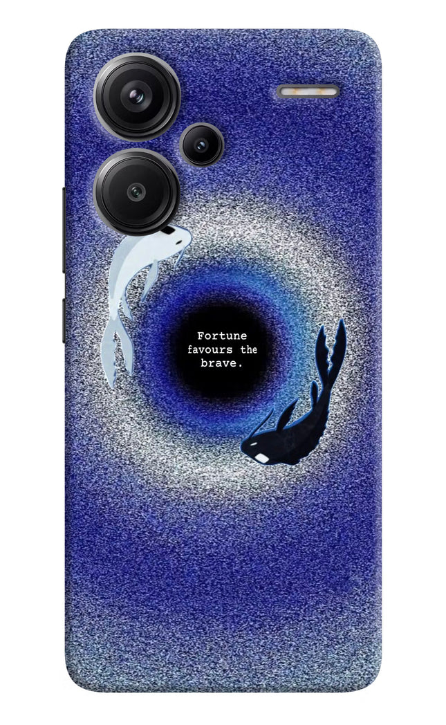 Dark Koi Redmi Note 13 Pro+ 5G Hard Case Back Cover by Casekaro