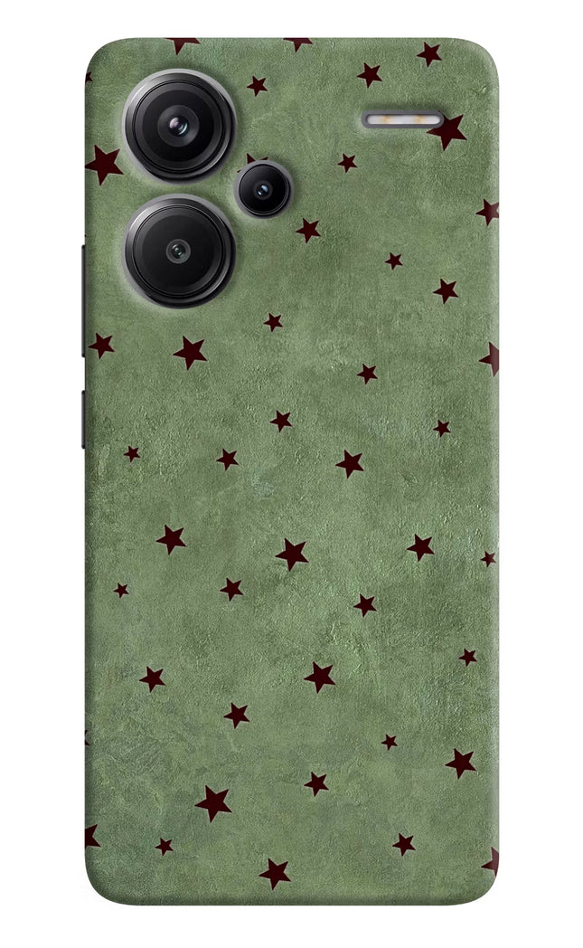 Green Stars Redmi Note 13 Pro+ 5G Hard Case Back Cover by Casekaro