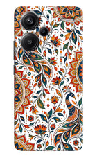 White Mayura Redmi Note 13 Pro+ 5G Hard Case Back Cover by Casekaro